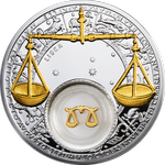 Серебряные монеты серии «Зодиак».