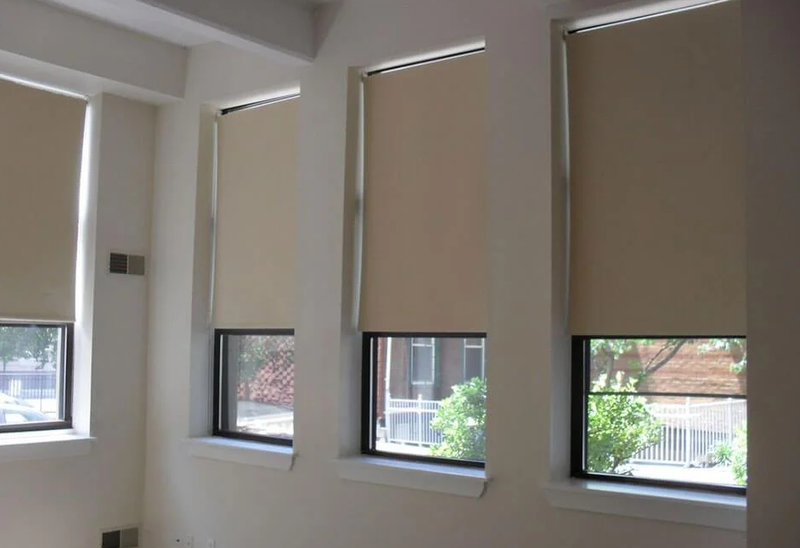 Тканевые ролеты открытого типа