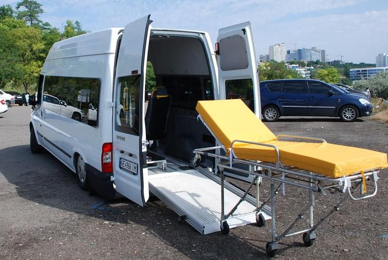 перевозка больных по Украине