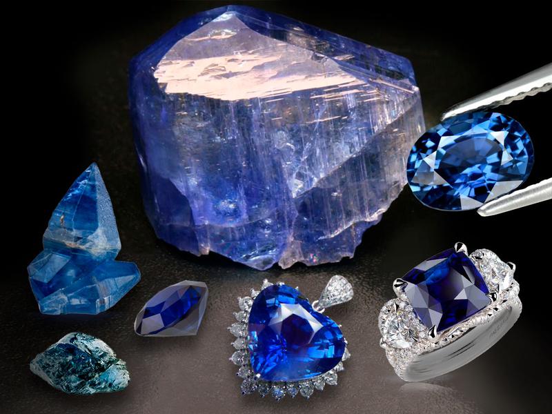 Искусственный сапфир камень