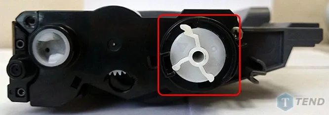 Сброс счетчика картриджа